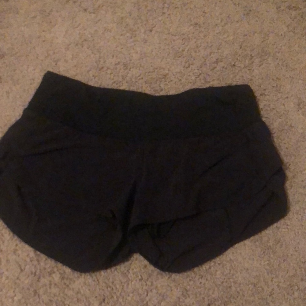Black Lululemon shorts